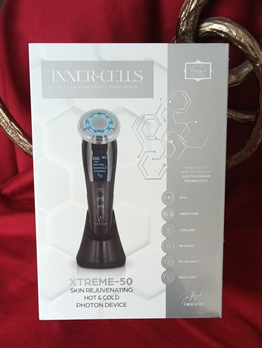 Xtreme-50 Skin Rejuvenating Device - Black